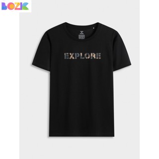 Áo thun nam CANIFA ngắn tay in họa tiết chất liệu