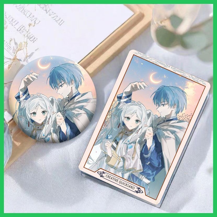 Mẫu đứng mới Frieren: Beyond Journey 's End Frideren Fern Stark Himmel Heiter Eisen Flamme Chôn Frie