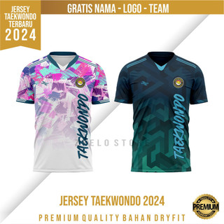 Jersey Taekwondo 2024 Premium Full Print Gratis Nama & Logo