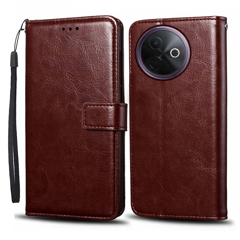 Ốp Điện Thoại Lật Cho Vivo Y39 5G Ốp Lưng Ví Da PU Cho Vivo Y39 5G