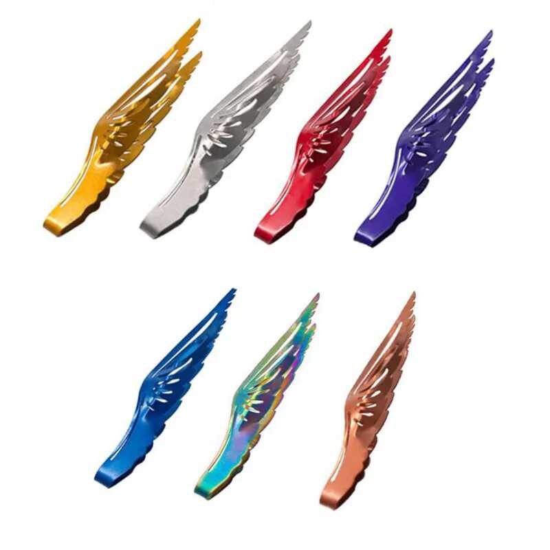 Đầy Màu Sắc Khói Kẹp Thép Không Gỉ Kẹp Thiết Kế Di Động Sáng Tạo Cho Hookah Carbon