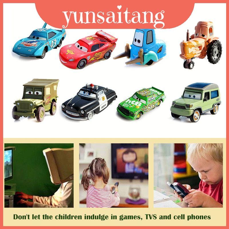 Pixar Cars Mô hình đồ chơi hợp kim đúc Lightning Mcqueen bắt mắt