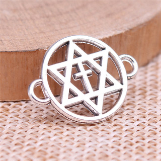 Quà tặng tự làm phụ kiện trang sức dành cho nam hexagram bùa bùa bùa bộ sưu tập