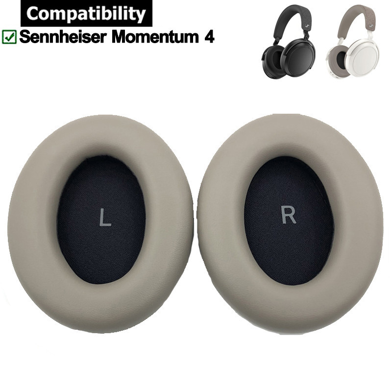 Dành Cho Sennheiser Momentum 4 Tai Nghe EarPads Đệm Xốp Tai Nghe Earmuffs Vỏ Thay Thế
