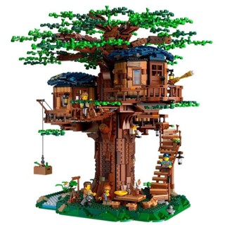 Tương thích với khối xây dựng LEGO Sakura Treehouse Mô hình trang trí bé trai và bé gái Đồ chơi lắp ráp Quà tặng khó khăn và lớn