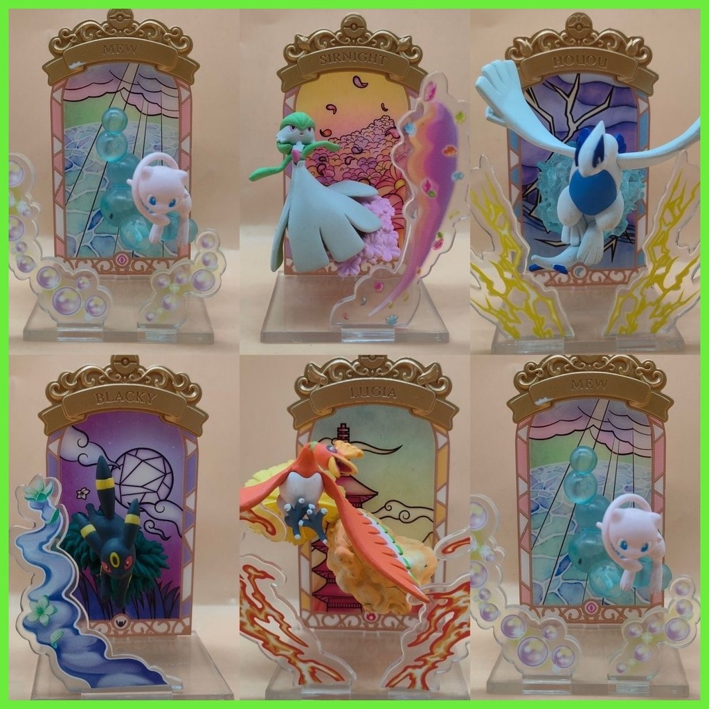 Phong Cách Mới Hình Mô Hình Pikachu Pokémon Shanaido Phoenix Lugia Màn Hình Hình Hình Hộp Bí Ẩn Quà 