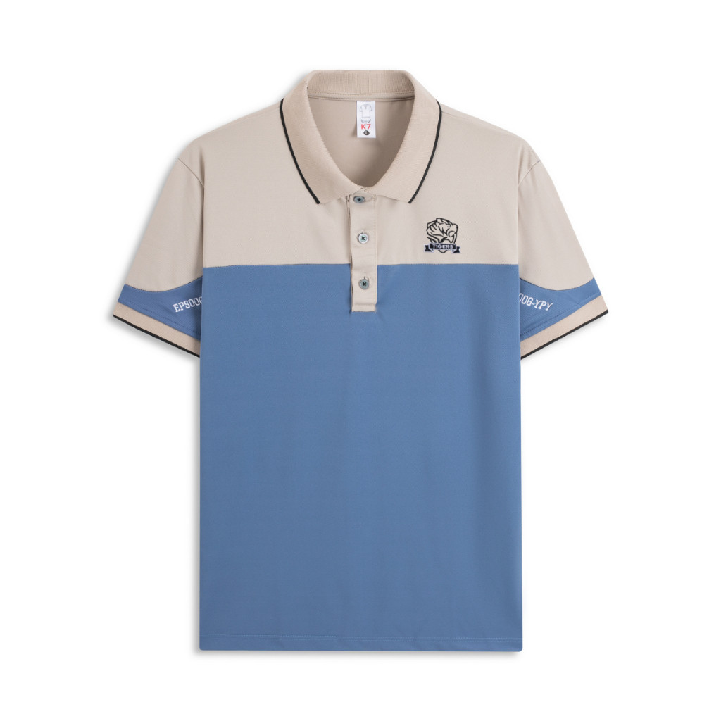 Áo Polo Nam K7 Áo polo Nam Polo Đẹp Cao Cấp In TIGER Vải Cotton CVC Bảo Hộ Lao Động