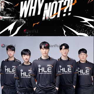 (Tùy chỉnh) 2024 JERSEYS New Hle Esports  Đồng phục màu đen 24 Jersey Dòng đồ thể thao ngoài trời sang trọng mới nhất dành cho nam, đồ thể thao điện tử thăng hoa hoàn toàn