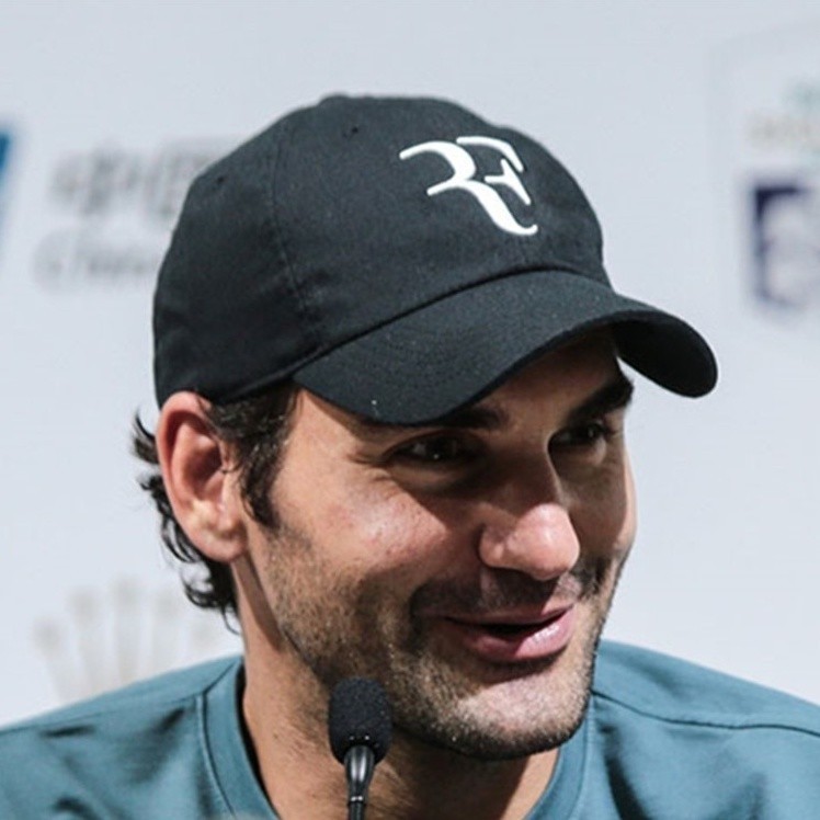 Mũ bóng chày ngôi sao tennis Roger Federer