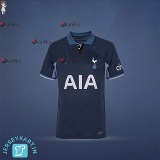 (Tùy chỉnh miễn phí) Áo đấu sân khách Tottenham 23 / 24