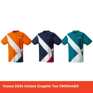Áo thun họa tiết Unisex Yonex 2024 YM0044EX