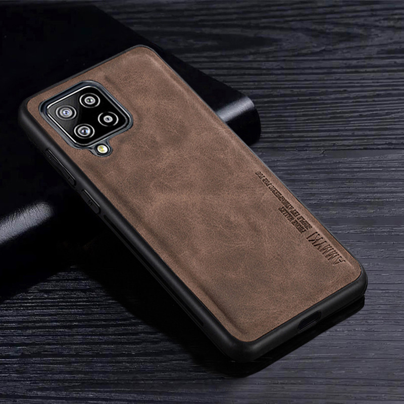 Ốp Lưng Da Pu 2025 Cho Samsung Galaxy A11 A12 A42 M11 5G Ốp Lưng TPU Silicon Cho Samsung Galaxy A11 