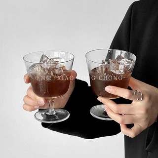 Cốc cà phê thủy tinh miệng rộng Cốc tráng miệng