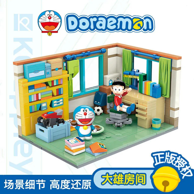 Keeppley Nobita 's Room Doremon Tương Thích Lego Khối Xây Dựng Đồ Chơi Trẻ Em Bé Trai Bé Gái Quà Tặn