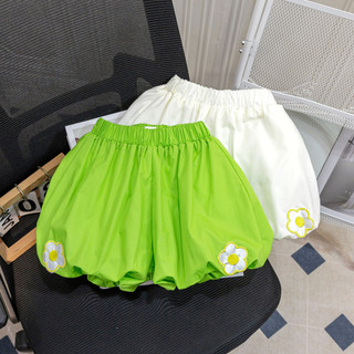 Bé Gái Phong Cách Mới Quần Short Bé Gái Thời Trang Thời Trang Thường Ngày Hoa Nóng Quần Cho Bé Màu Trơn Bud Quần