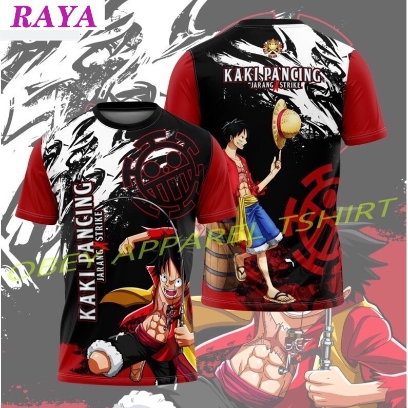 Pancing Foot X One Piece Luffy Thăng Hoa Áo Thun Pancing Foot One Piece