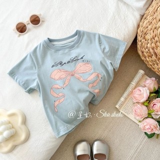  Quần Áo Trẻ Em Mùa Hè Phong Cách Mới Nửa Tay In Hình Hoạt Hình Áo Thun Thời Trang