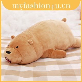 Bears bare we gối hoạt hình gấu grizzly gấu panda nhồi bông mềm sang trọng đồ chơi chất liệu búp bê chất lượng cao