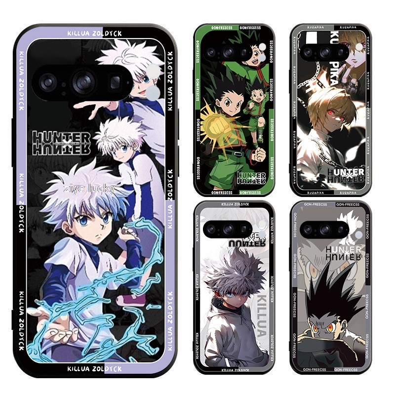 Ốp lưng cho Google PIXEL 8 GKWS6 G9BQD GZPFO GPJ41 HUNTER gon Killua Matte Case Bìa mềm