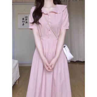 Phong Cách Nhẹ Nhàng Tính Khí Giảm Tuổi Tất Cả Trận Đấu Đầm Nữ Sinh Viên Mùa Hè Pháp Niche Eo Eo Ôm Hơn Nhìn Tình Yêu Đầu Tiên Giữa Chiều Dài