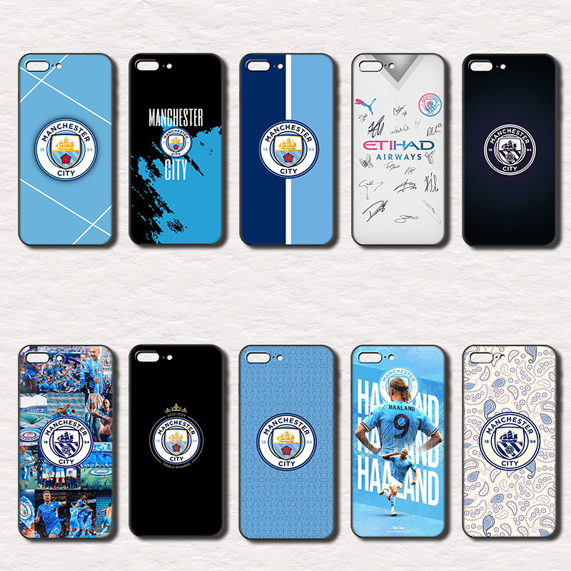 Ốp điện thoại màu đen mềm cho OPPO A1 PRO A1K A3S A5 A5S AX5 A7 A7X manchester city Cover