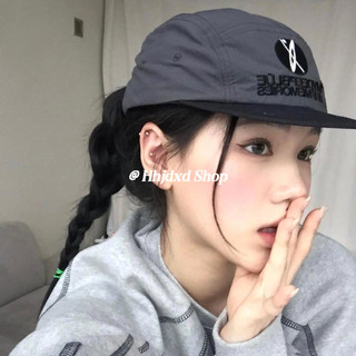 Ins Blogger Cùng Phong Cách ~ Hàn Quốc Daigou mydeepbluememories CAMP CAP CAP Street