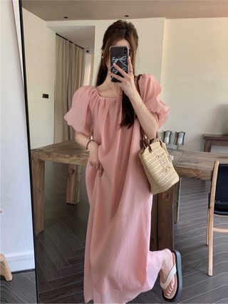 Váy dáng rộng một vai 74032
