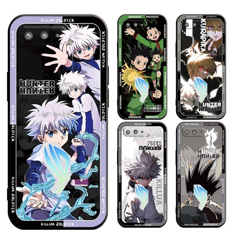 Ốp lưng cho Asus ROG Phone 5 ZS673KS I005DA HUNTER gon Killua Matte Case Bìa mềm