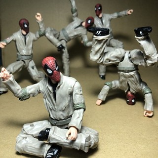 Marvel avengers action figure siêu anh hùng người nhện Nhân vật Người mẫu tiệc sinh viên spiderman