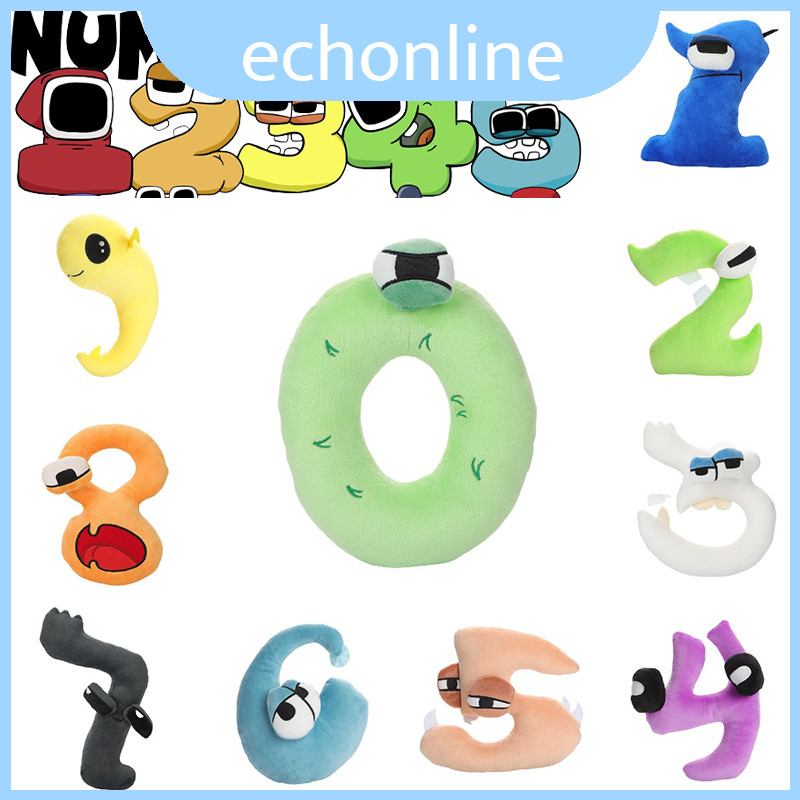 Giáo dục Number Lore Series Búp bê sang trọng mềm mại