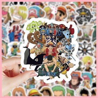 [Guyn] Miếng Dán ONE PIECE Luffy Zoro (102 Tờ) Phiên Bản Q ONE PIECE Sticker Luffy Hoạt Hình Ngoại Vi Laptop Sổ Tay Máy Tính Trang Trí Điện Thoại Di Động Miếng Dán Chống Thấm Nước Sanji Nami Chopper Usopp Ace Law Nika