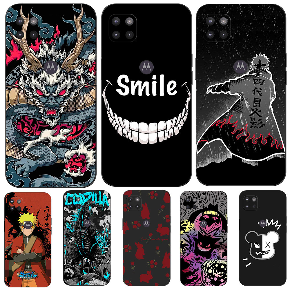 Dành Cho Motorola Moto G 5G Ốp Lưng Cho Motorola One 5G Ace Ốp lưng Silicon Mềm Bảo Vệ Đen Tpu Case 