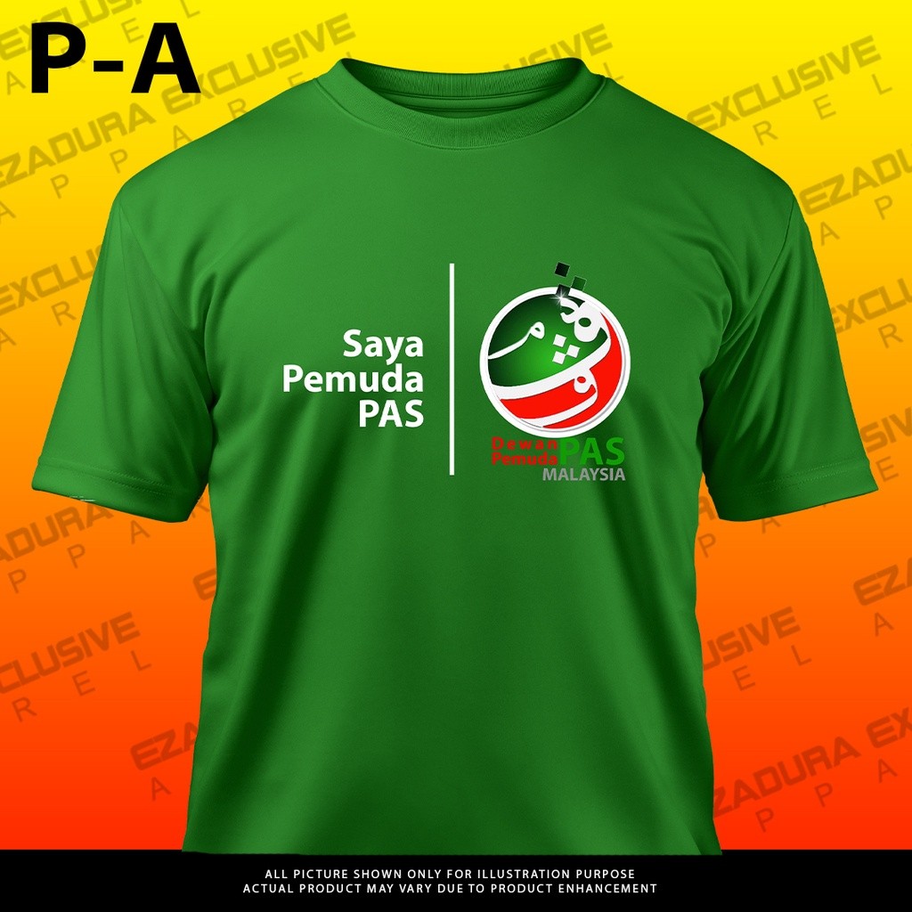 ÁO THUN PRU15 BAJU PARTI ISLAM SE-MALAYSIA (PAS)