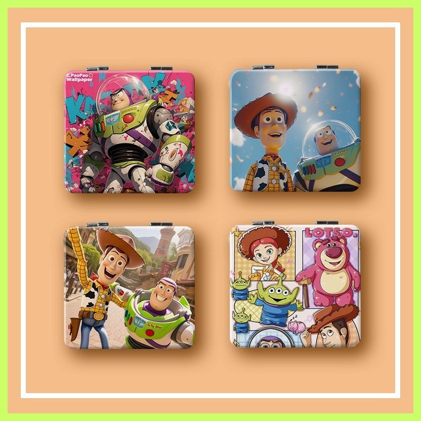 Gương trang điểm Gương gấp Buzz Lightyear Buzz Lightyear Buzz Lightyear Gương trang điểm Ký túc xá s