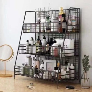  [HOT HIT] Giá đựng mỹ phẩm, hộp đựng đồ, bàn trang điểm, sản phẩm chăm sóc da, giá đựng đồ nhiều t