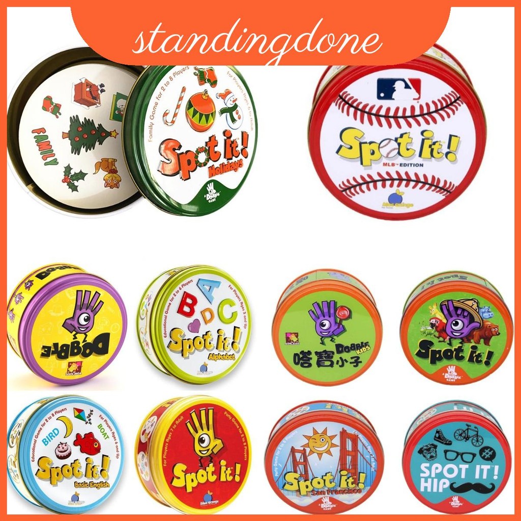 Trò chơi bài Dobble It tương tác với biểu tượng bảng chữ cái mọi lứa tuổi