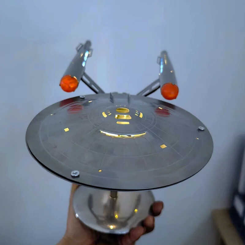 Aircraft Metal Replica Star Trek Enterprise 1:1000 Model Assemble Starship Handicraft Decoration