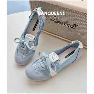 Bên Trong Nâng Cao 4cm Đạo Đức Giày Đế Mềm Satin Ba Lê Phong Cách Nông Miệng Mary Jane Giày Mùa Hè