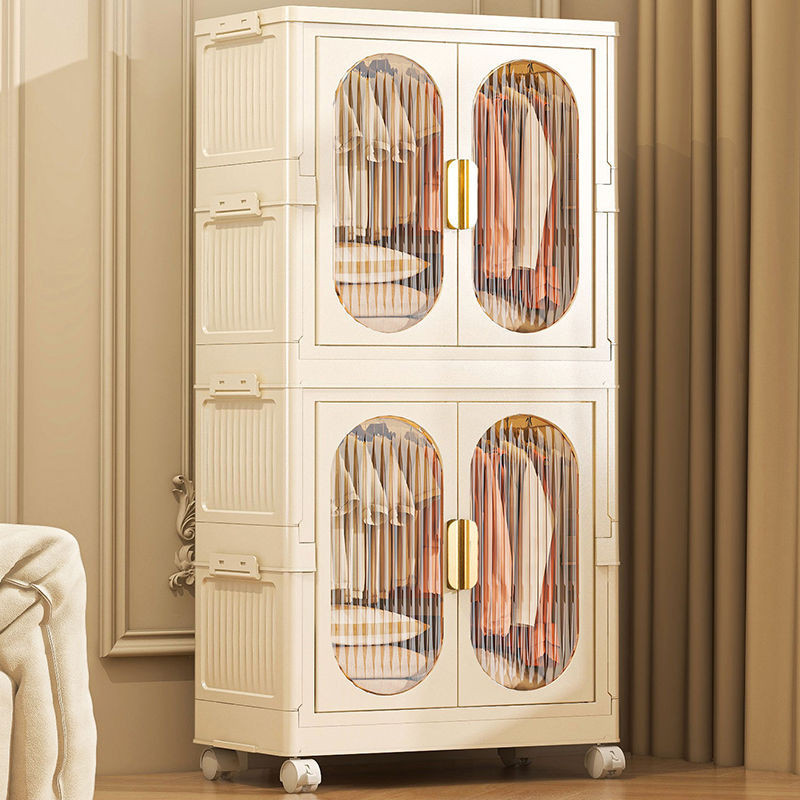 [HÀNG MỚI VỀ] 【5991Bộ Sưu Tập Người】Tủ quần áo gập không cần lắp đặt cho phòng trẻ em, tủ quần áo