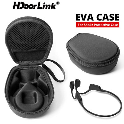 Hộp lưu trữ tai nghe dẫn truyền xương HdoorLink EVA cho hộp bảo vệ áp suất Aftershokz Aeropex AS600 / AS650 / AS660 / AS800