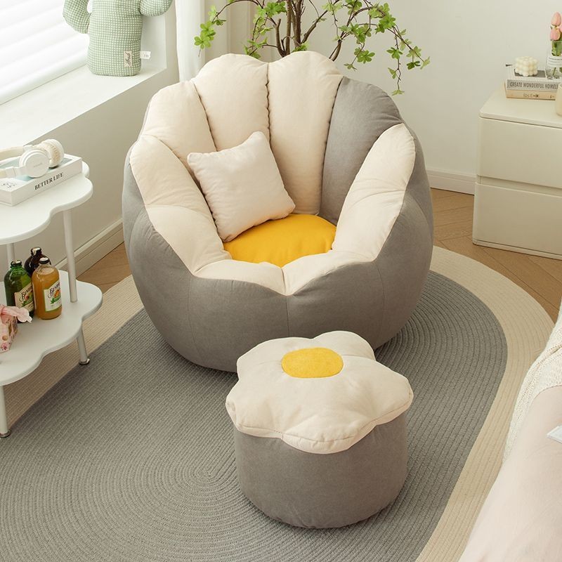 Lazy Sofa Bedroom Living Room Small Apartment Rental House Single Stool Lounge Chair Tatami Bean Ba