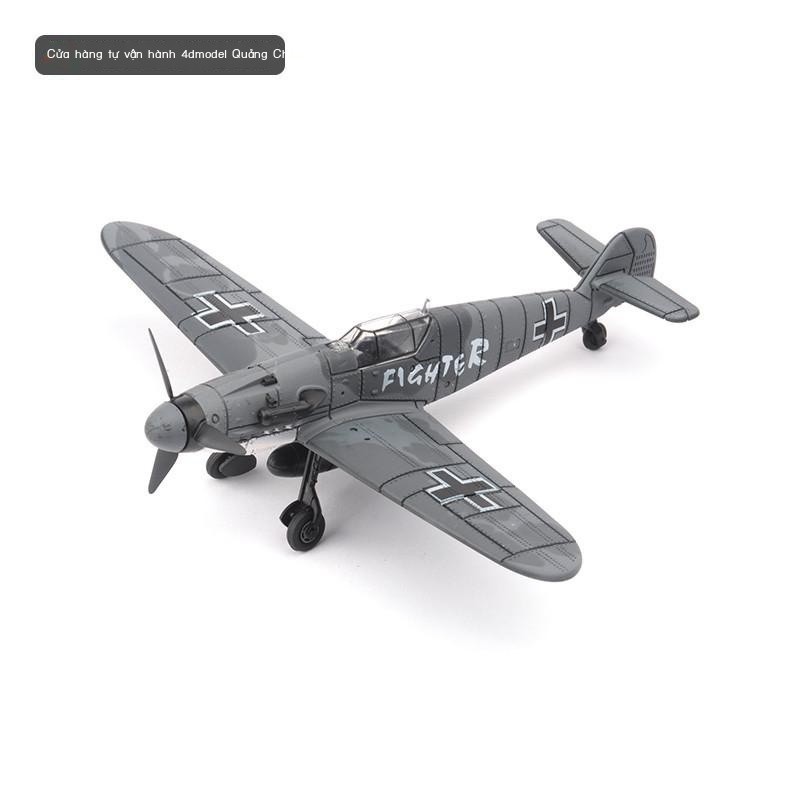 [SALE] Lắp ráp 4D chính hãng 1/48 Mô hình máy bay trong Thế chiến II BF109 Pirate Spitfire Fighter