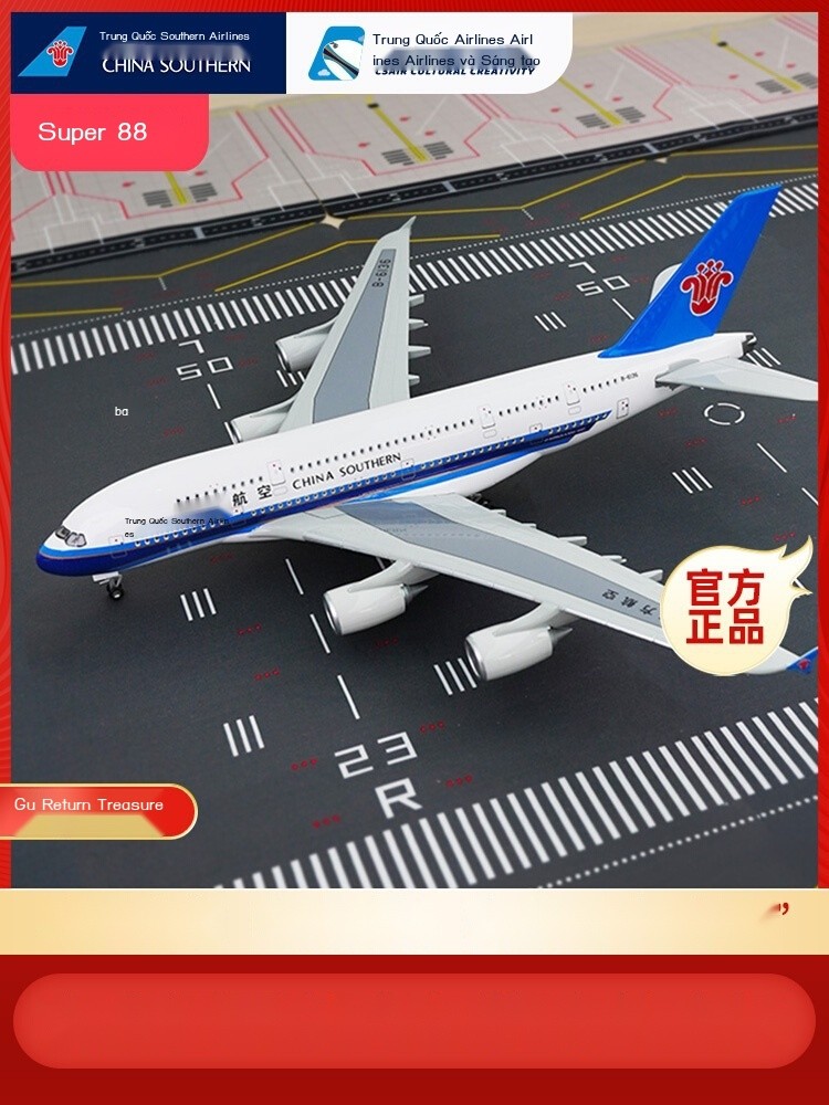 [HOT HIT] Trung Quốc Southern Airlines văn hóa và sáng tạo A380 A380 Model Model Fall