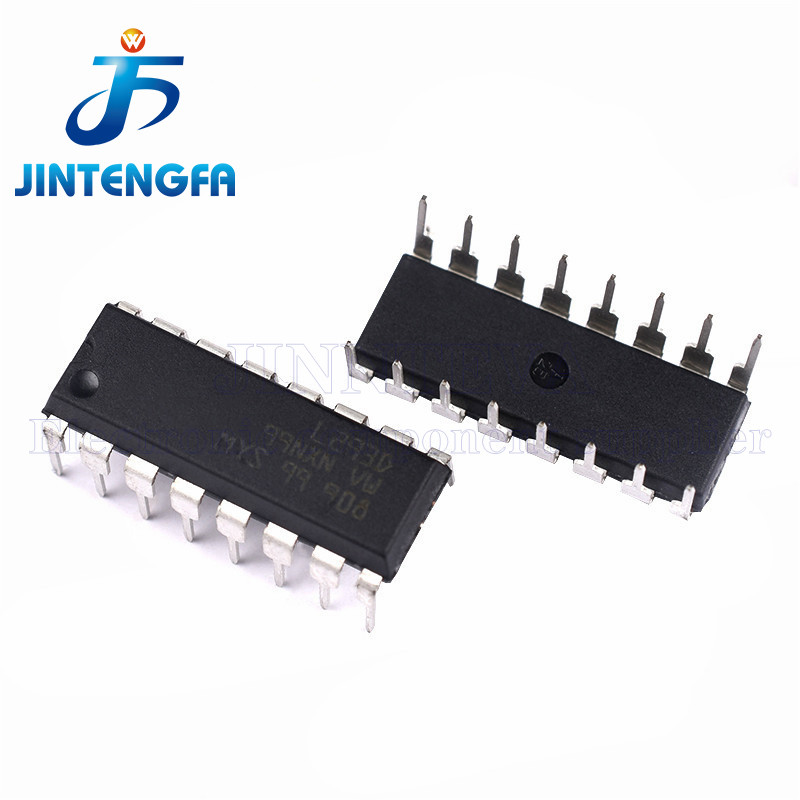 5 Chiếc L293 L293D DIP DIP16 DIP-16 IC Động Cơ Lái Xe Chip PAR PusH Kéo 4 Bốn Kênh Mô Đun IC Chip