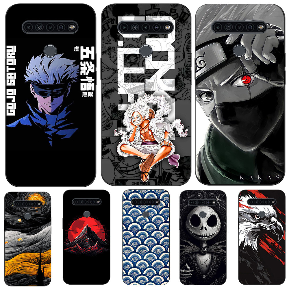 Ốp Lưng Cho LG K41S K51S 2019 Ốp lưng Silicon Mềm Đen Tpu Cool Anime
