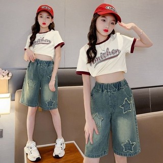 Quần Ngoài Bé Gái 3-15 Tuổi Trẻ Em Rời Cổ Co Giãn Eo Bé Gái Quần Ngoài