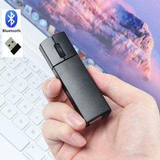 Bluetooth 2.4G Chuột Không Dây Mini Chế Độ Kép Tắt Tiếng Bút Mause Sạc USB 1200DPI Chuột Nhỏ Di Động Cho Laptop Máy Tính PC