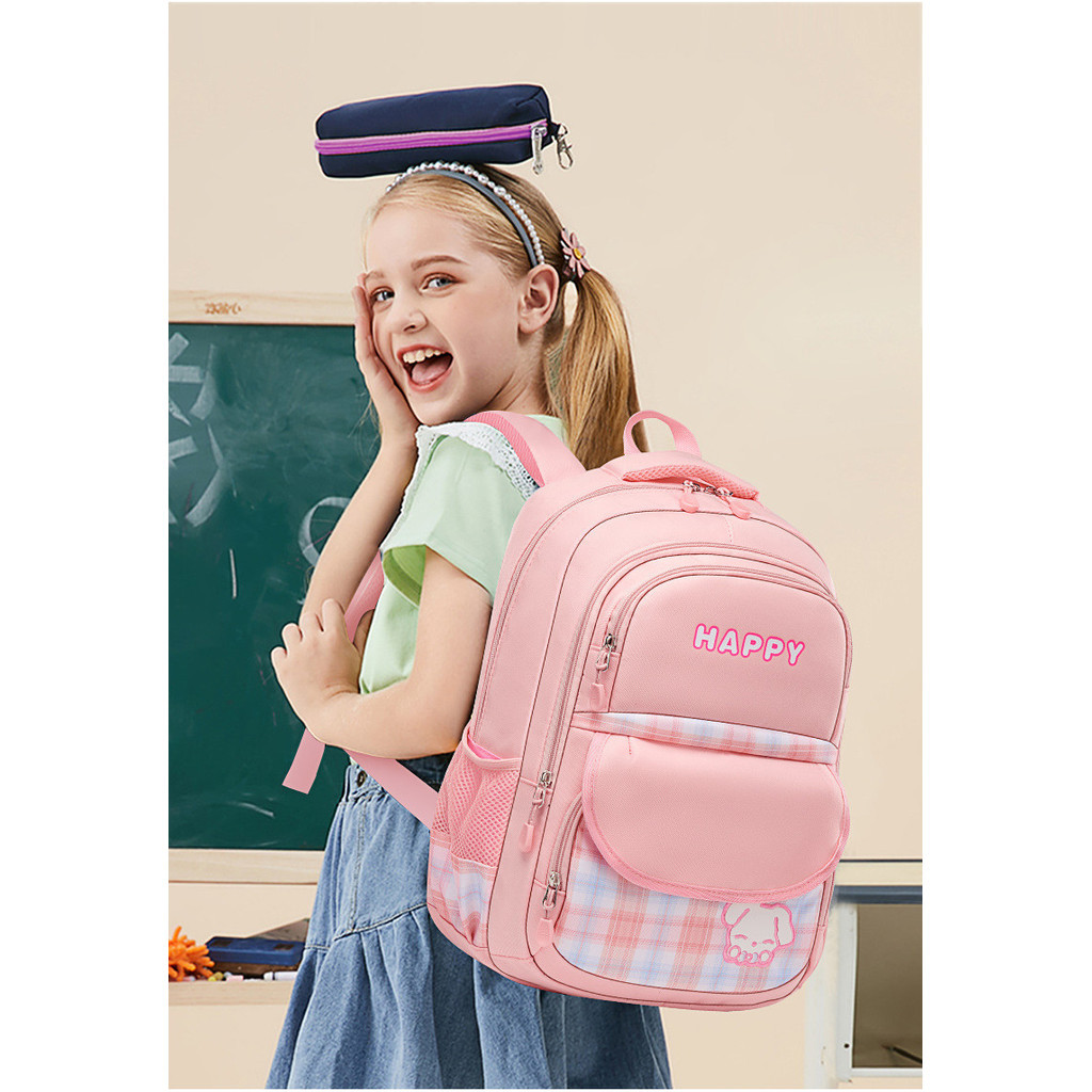 【Gesh bag】 【freegift-watch】Elementary School Girl School Bag, Burden Reduction Spine Protection Gir