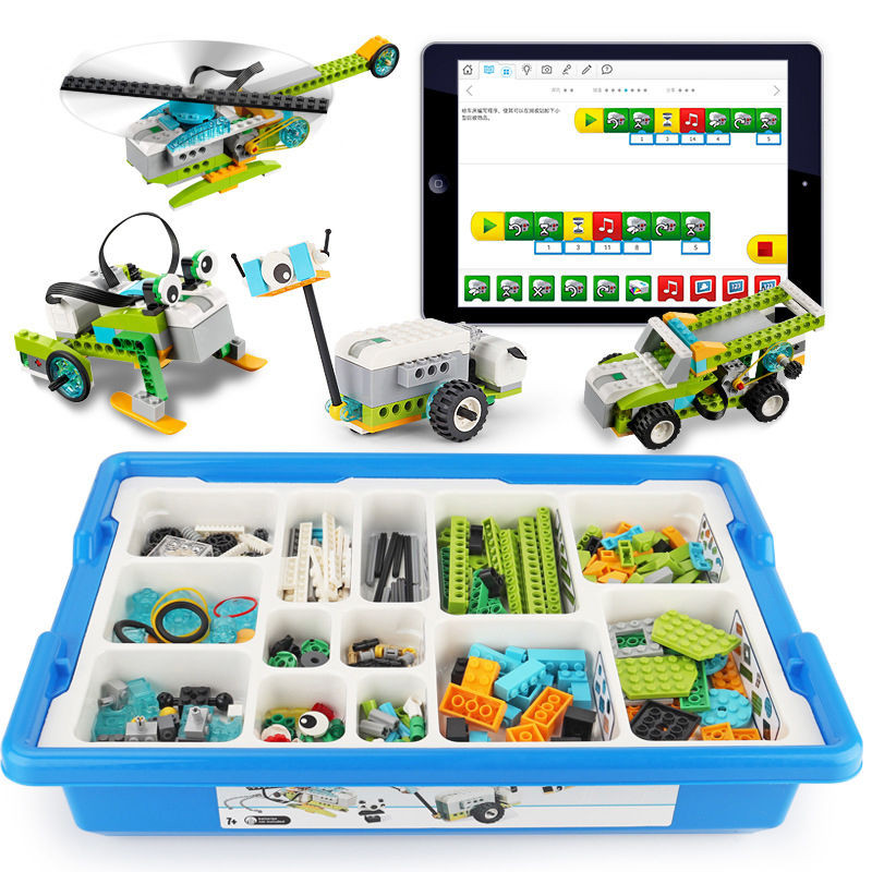 Tương thích với  Wedo2.0 Lập trình cơ chế robot Xây dựng AIDS 45300 hạt nhỏ Scratch3.0