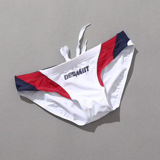 Quần Bơi Nam Tam Giác Thời Trang Màu Sắc Phù Hợp Với Bể Bơi Bên Biển Bể Bơi Có Dây Thoát Nước Dây Buộc Nhanh Khô Lót Quần Bơi Chặt